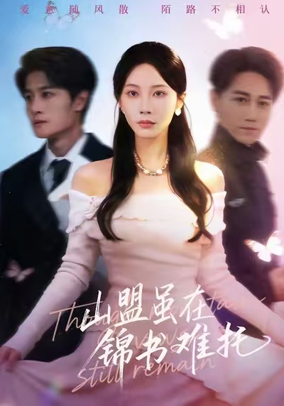 山盟虽在锦书难托.