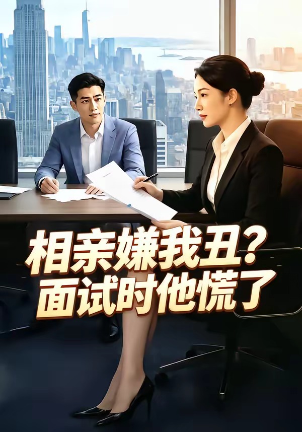 相亲嫌我丑？面试时他慌了